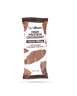 GymBeam Croissant proteinowy z nadzieniem kakaowym 50 g