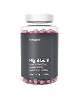 GymBeam Night Burn BeastPink Kapsułki, 120 szt.