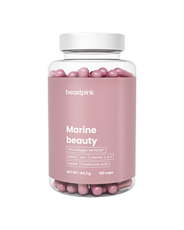 GymBeam Marine Beauty BeastPink Kapsułki, 120 szt.
