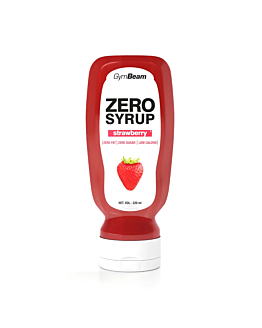 GymBeam Zero Syrop truskawkowy, 320 ml