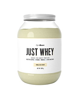 GymBeam Just Whey Odżywka białkowa w proszku 1000 g Lody Waniliowe