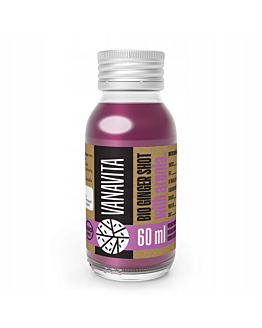 GymBeam Vanavita Bio Imbirowy Shot z Aronią 60 ml