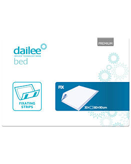 Dailee Bed Premium Fix 60x90 cm Podkłady Jednorazowe 30 Sztuk
