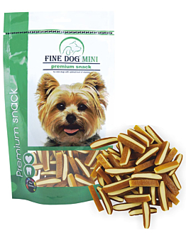 Fine Dog Mini Sandwich Mini strips Duck Przysmak dla psa