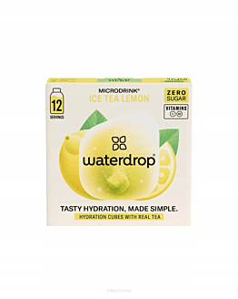 Waterdrop Microdrink Kostki do przygotowania napoju, Ice Tea Lemon, 12 szt.