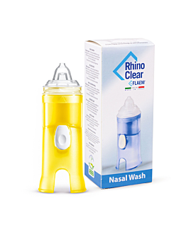 FLAEM RHINO CLEAR Ż&Oacute;ŁTY Nebulizator do oczyszczania zatok, irygator