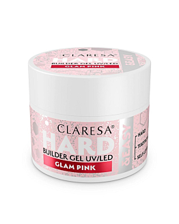Claresa Hard&Easy Builder Gel żel budujący Glam Pink, 12g
