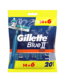 Gillette Blue Ii Plus Jednoczęściowe Maszynki do Golenia 