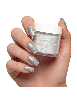 Kabos Magic Dip System Proszek do manicure tytanowego, 046 Sparkle Silver 20 g