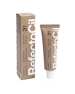 Refectocil Eyelash And Eyebrow Tint henna do brwi i rzęs 3.1 Light Brown, 15ml