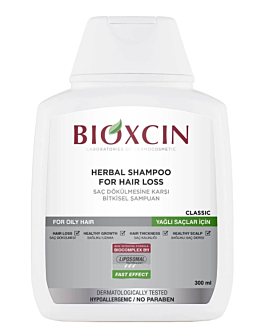 Bioxcin Classic Shampoo alle Erbe Capelli Grassi e Indeboliti Anticaduta 300 ml