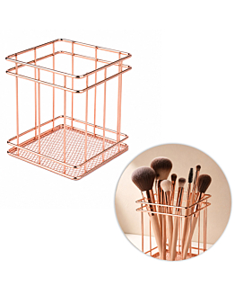 Allepaznokcie Stojak Organizer Na Pędzelki Rose Gold Nr 3