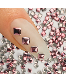 NTN Premium ShinePins Gładkie Ćwieki Ozdoby Do Paznokci Kwadratowe Large Nr 5 5 g