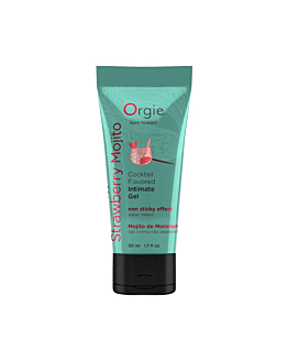 Lubrykant Jadalny Lube Tube Cocktail Strawberry Mojito 50Ml Orgie