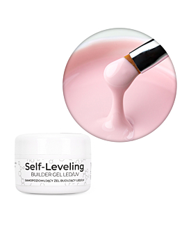 NTN Premium Limited Edition Builder Gel Self Leveling Żel Budujący Samopoziomujący Pink Nude 15 g