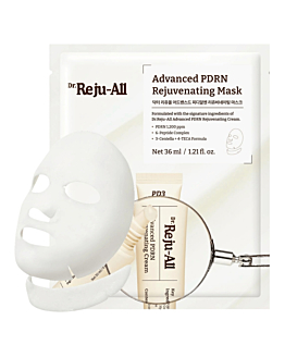 Dr. Reju-All - Advanced PDRN Rejuvenating Mask, Regenerująco-ujędrniająca maska z kompleksem peptydów, kolagenem i ceramidami, 36 ml