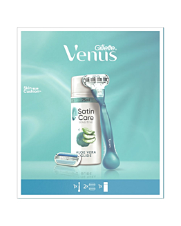 Gillette Zestaw Dla Kobiet Venus Smooth maszynka + żel Satin Care
