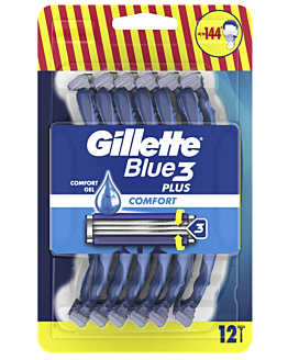 Gillette Blue3+ Maszynki do golenia, 12 szt.
