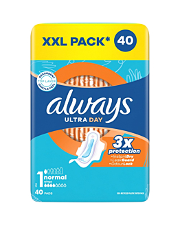 Always Ultra Ultra Norm+ Quatro Podpaski, 4x10 szt.