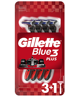 Gillette Blue3 Red Maszynki do golenia 3+1 szt.