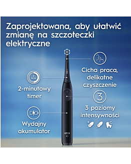 Oral-B iO 2 Szczoteczka elektryczna, Black
