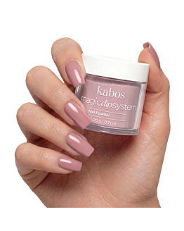 Kabos Magic Dip System Proszek do manicure tytanowego, 018 Dusty Rose 20 g