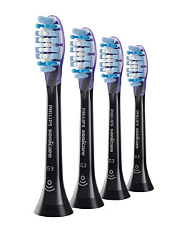 Philips Sonicare G3 Premium Gum CareHX9054/33 Końcówki czarne, 4 szt.