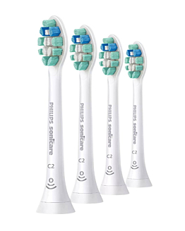 Philips Sonicare C2 Optimal Plaque Defence HX9024/10 Końcówki białe, 4 szt.