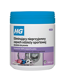 HG Dodatek do prania eliminujący nieprzyjemny zapach odzieży sportowej 500 g