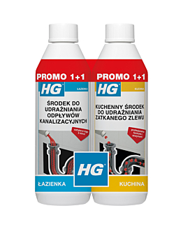 HG Udrażniacze do łazienki i kuchni 