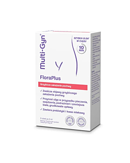 Multi-Gyn Floraplus Żel dopochwowy, 5 tub. x 5 ml