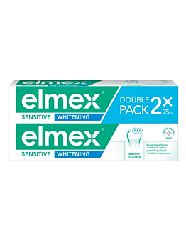 Elmex Pasta do zębów Sensitive Whitening, Duopack