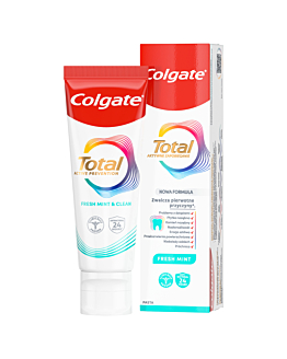Colgate Total Fresh Mint multiochronna pasta do zębów z fluorem, miętowa