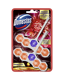 Domestos Power5 Aroma Lux Dahlia Wish Kostka do toalet, 2x50 g