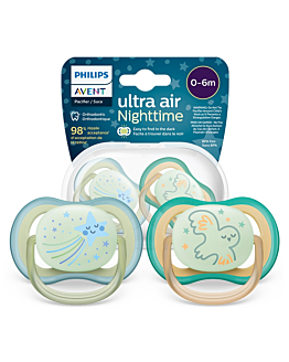 Avent Smoczek Ultra Air 0-6m, night