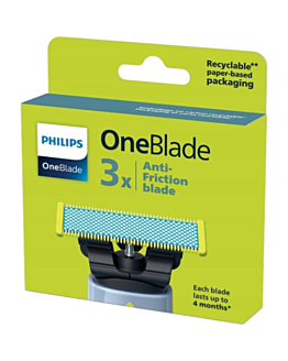 Philips One Blade QP235/50 Wymienne ostrza do golarki Anti-Friction, 3 szt.