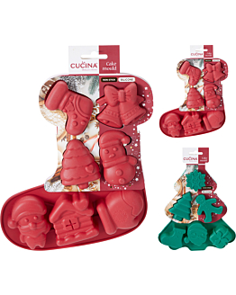 Koopman Stampo da forno in silicone, assortimento di 2 modelli