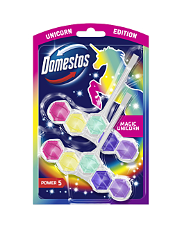 Domestos Power5 Unicorn Kostka do toalet, 2x50 g
