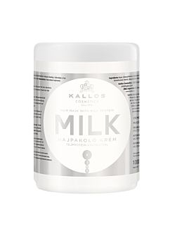Kallos KJMN Milk Hair Mask maska do włosów z proteinami mlecznymi, 1000ml