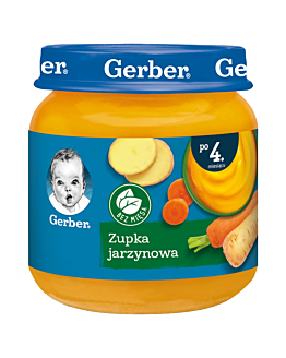 Gerber Obiad Zupka Jarzynowa Po 4 miesiącu