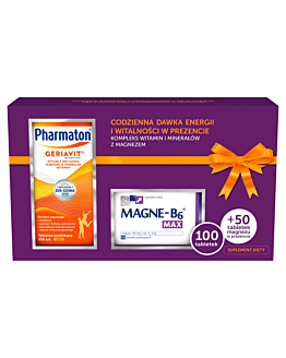 Geriavit Pharmaton + Magne B6 Max Zestaw