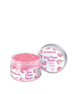 Dermacol Flower Shower Body Peeling peeling do ciała Rose, 200g