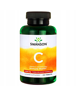 Swanson Witamina C 1000 Buforow + Biflaw, tabletki 250 szt.