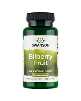 Swanson Bilberry Fruit 470 mg Kapsułki, 100 szt.