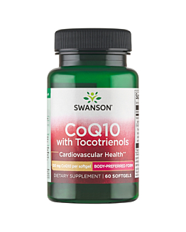 Swanson Koenzym Q10 100 mg + Tocotrienole 10 mg Kapsułki, 60 szt.
