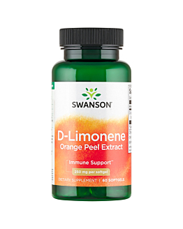 Swanson D-Limonene Orange Peel Extract 250 mg Kapsułki, 60 szt.