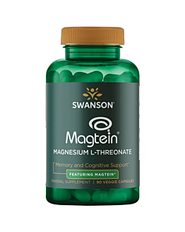 Swanson Magtein L-Treonian Magnezu Kapsułki
