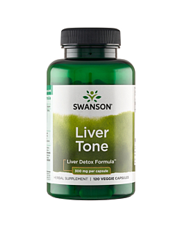Swanson Liver Tone - Liver Detox Formula Kapsułki, 120 szt.