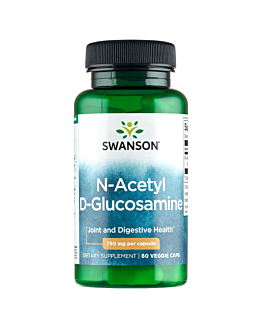 Swanson N-Acetyl D-Glukozamina Kapsułki, 60 szt.