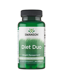 Swanson Diet Duo Chitosan & White Kidney Bean Kapsułki, 60 szt.
